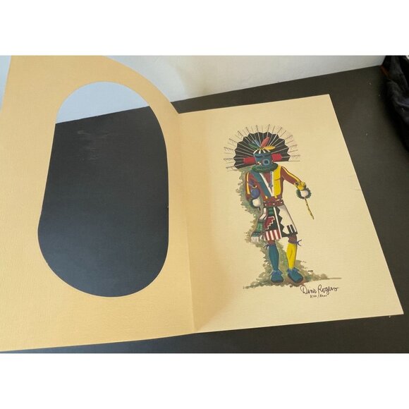 Dino Rogers Talavai Limited Edition Lithograph COA 1977 3741/5000 8.5" x 11.5" K - Picture 5 of 11
